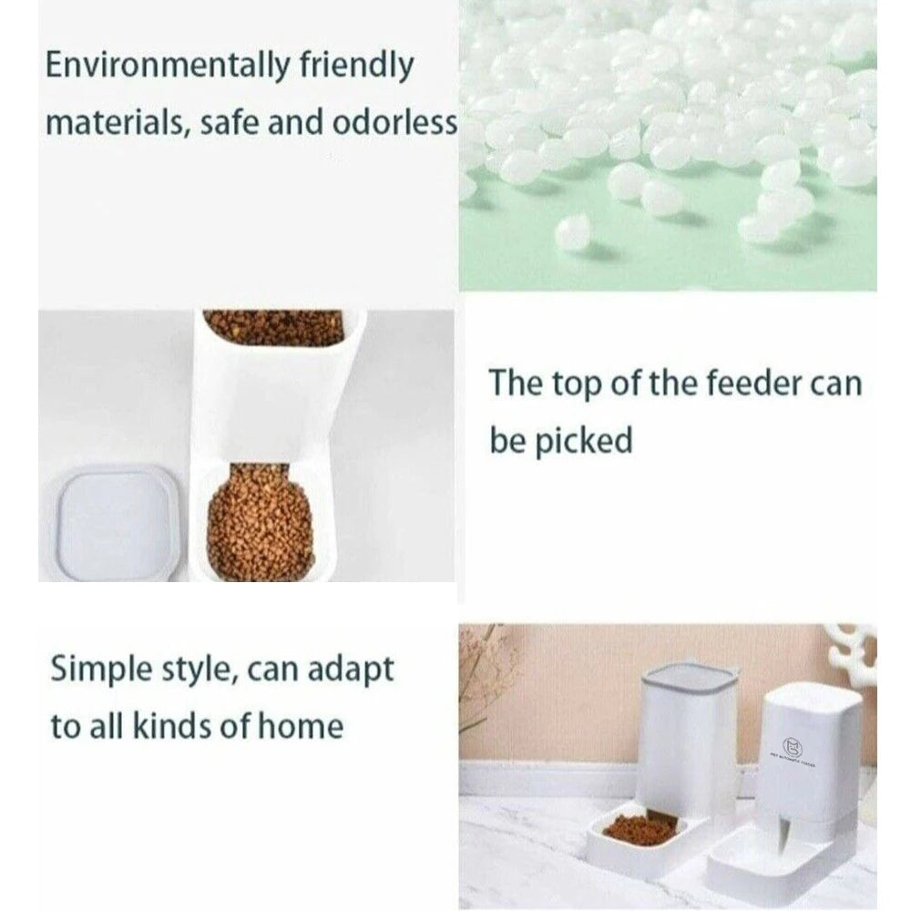 3.8L Gravity Automatic Pet Water/Food Dispenser
