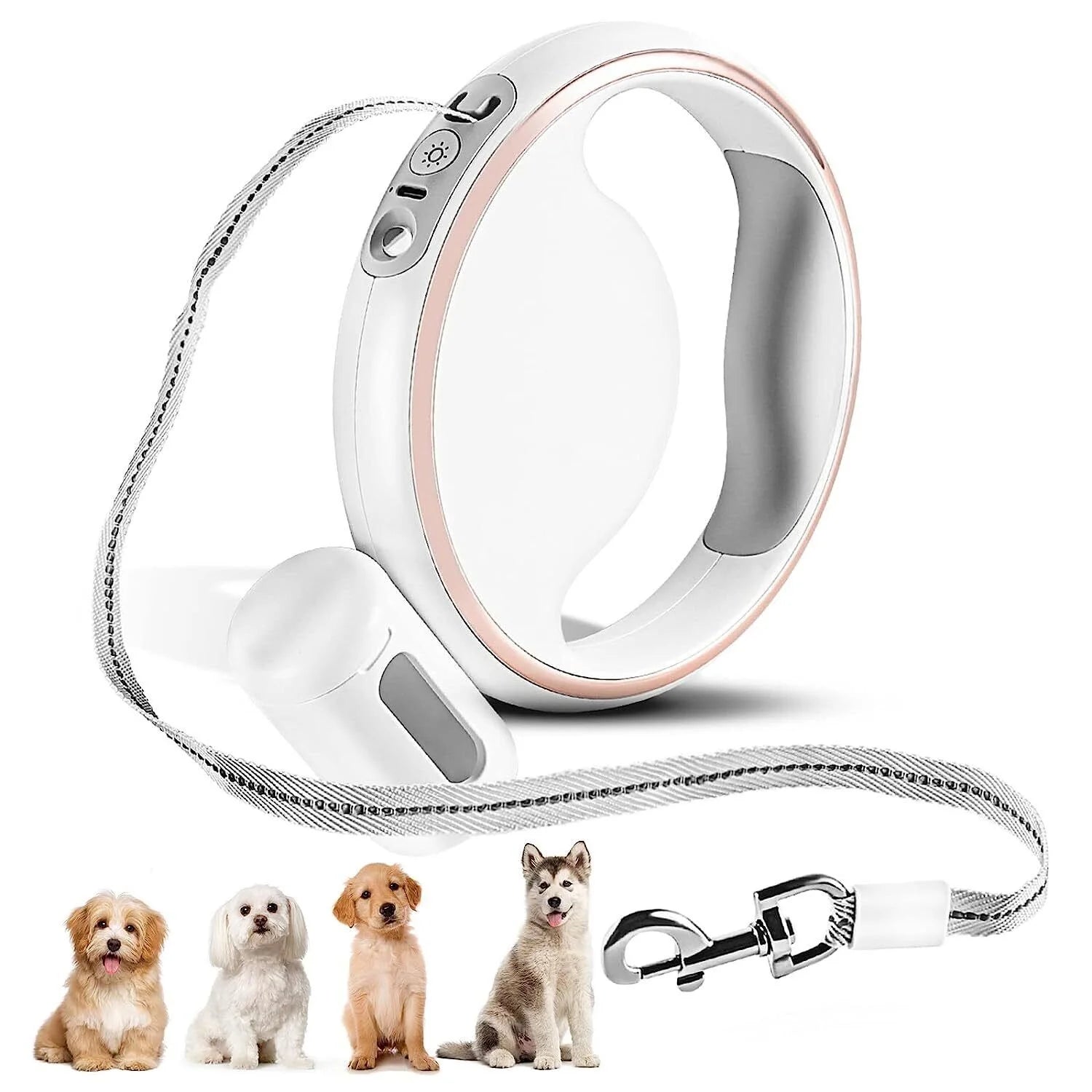 Retractable LED Dog Leash