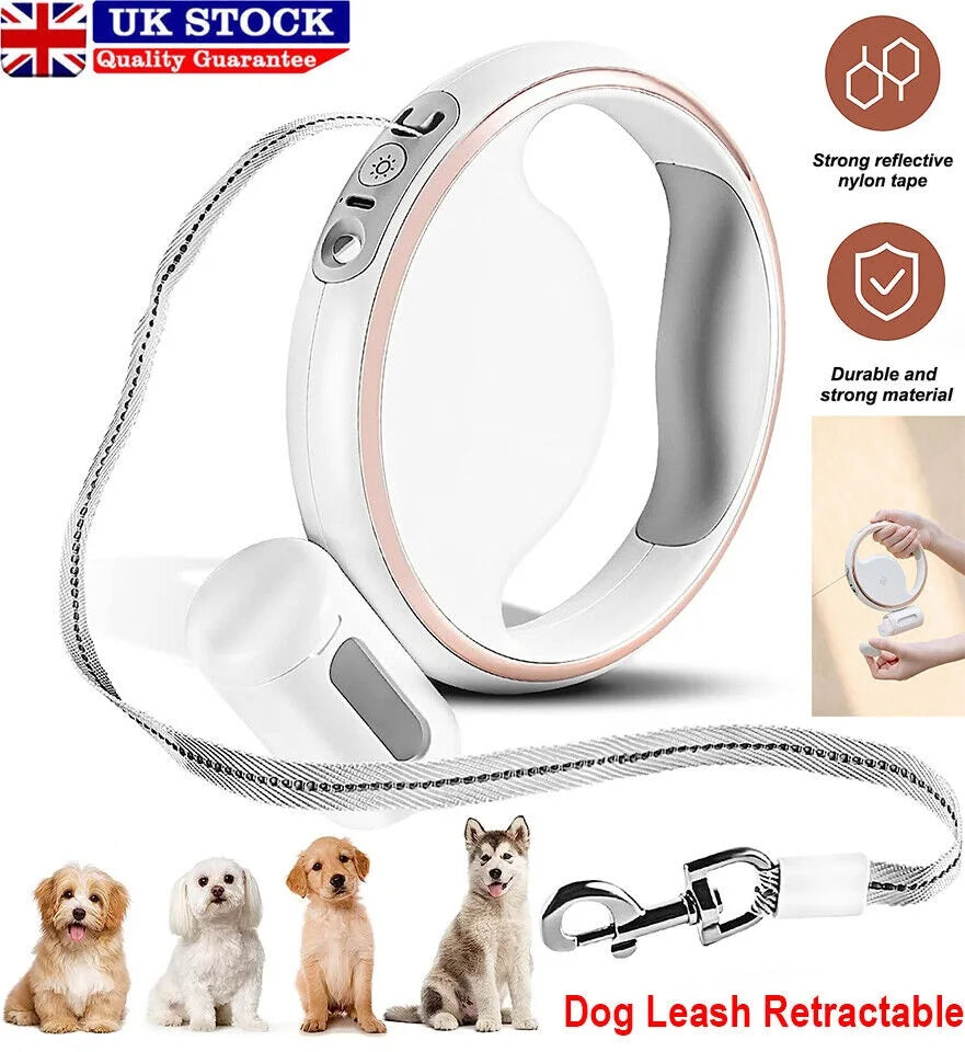 Retractable LED Dog Leash
