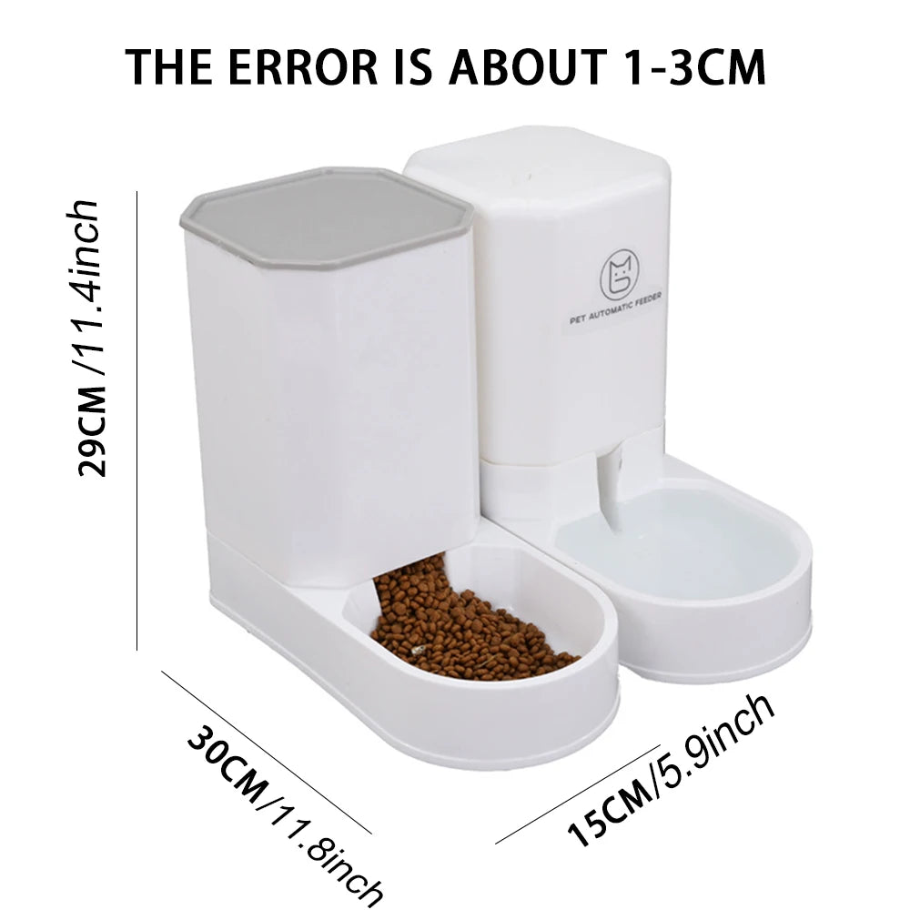3.8L Gravity Automatic Pet Water/Food Dispenser