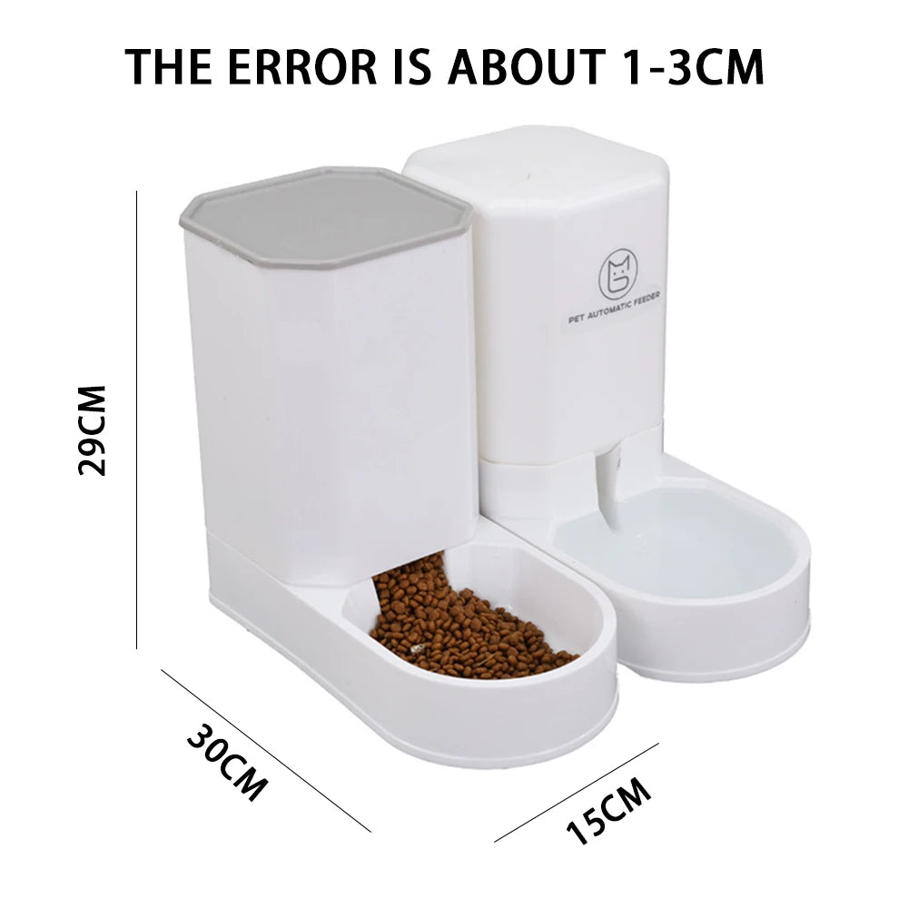 3.8L Gravity Automatic Pet Water/Food Dispenser