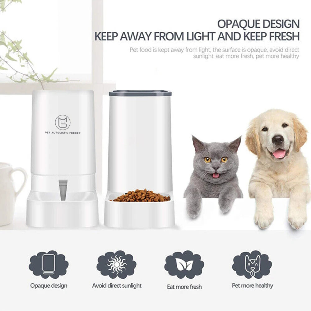 3.8L Gravity Automatic Pet Water/Food Dispenser