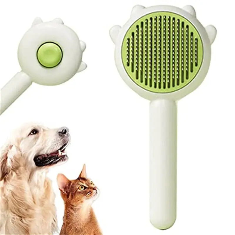 Pet Self Cleaning Brush