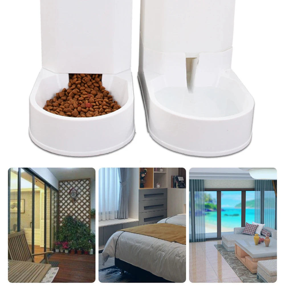 3.8L Gravity Automatic Pet Water/Food Dispenser