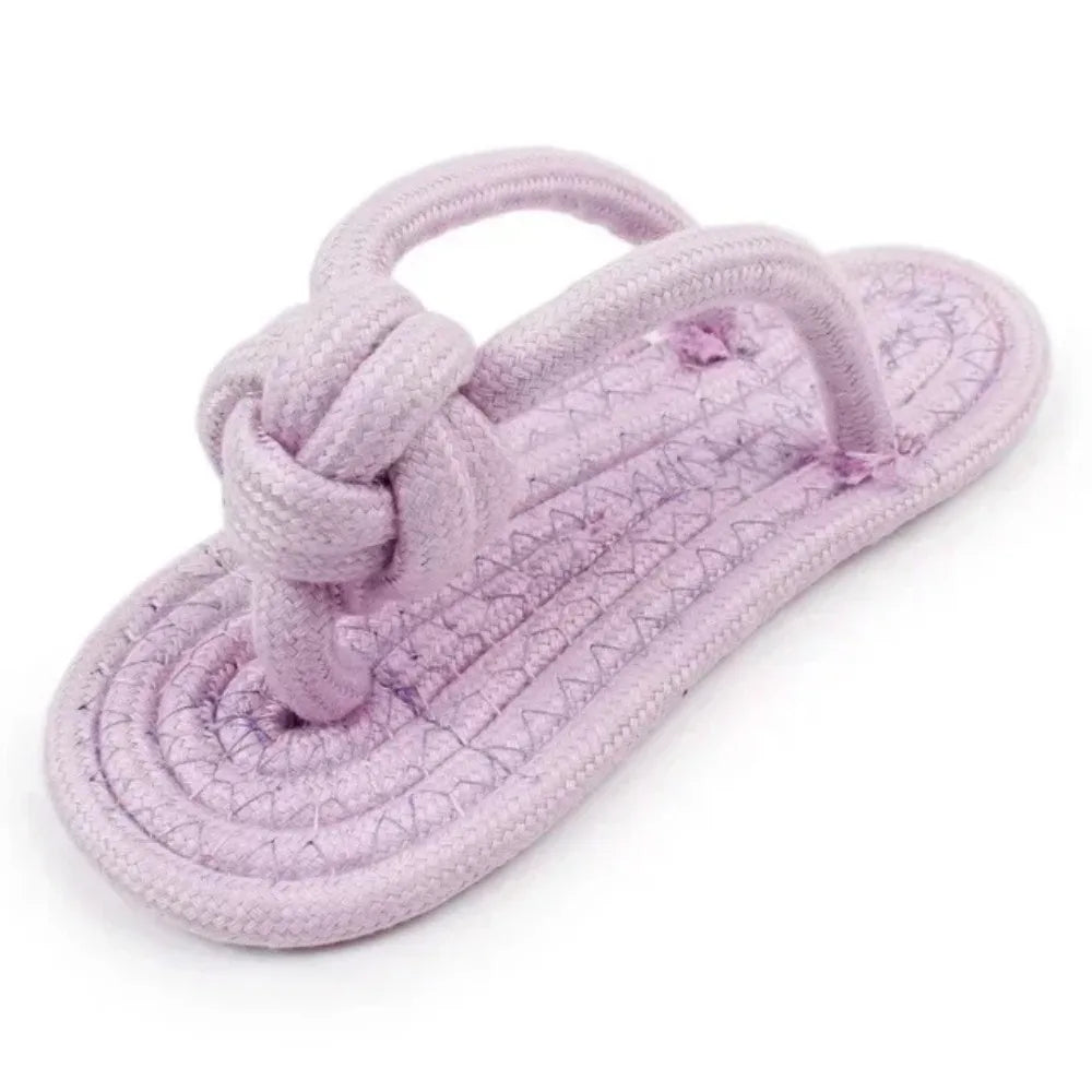 1PC Cotton Slipper Rope Toy for Dogs