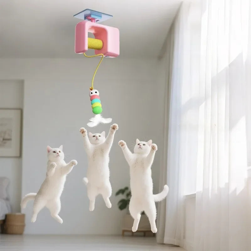 Caterpillar & Flying Bird Cat Toy