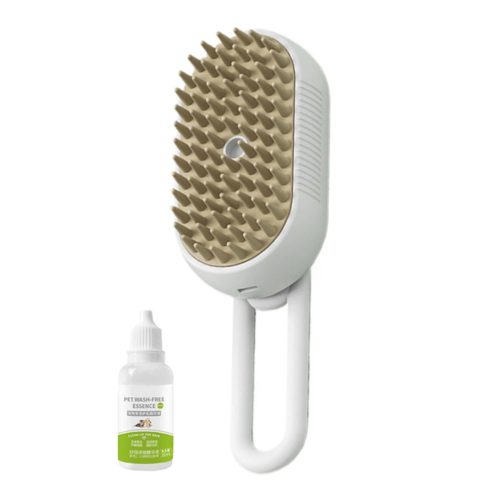 Electric Steam Spray Pet Cleaning Brush
