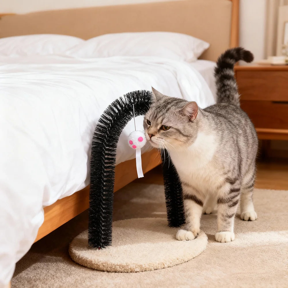 Self Groome Cat Toy Arch