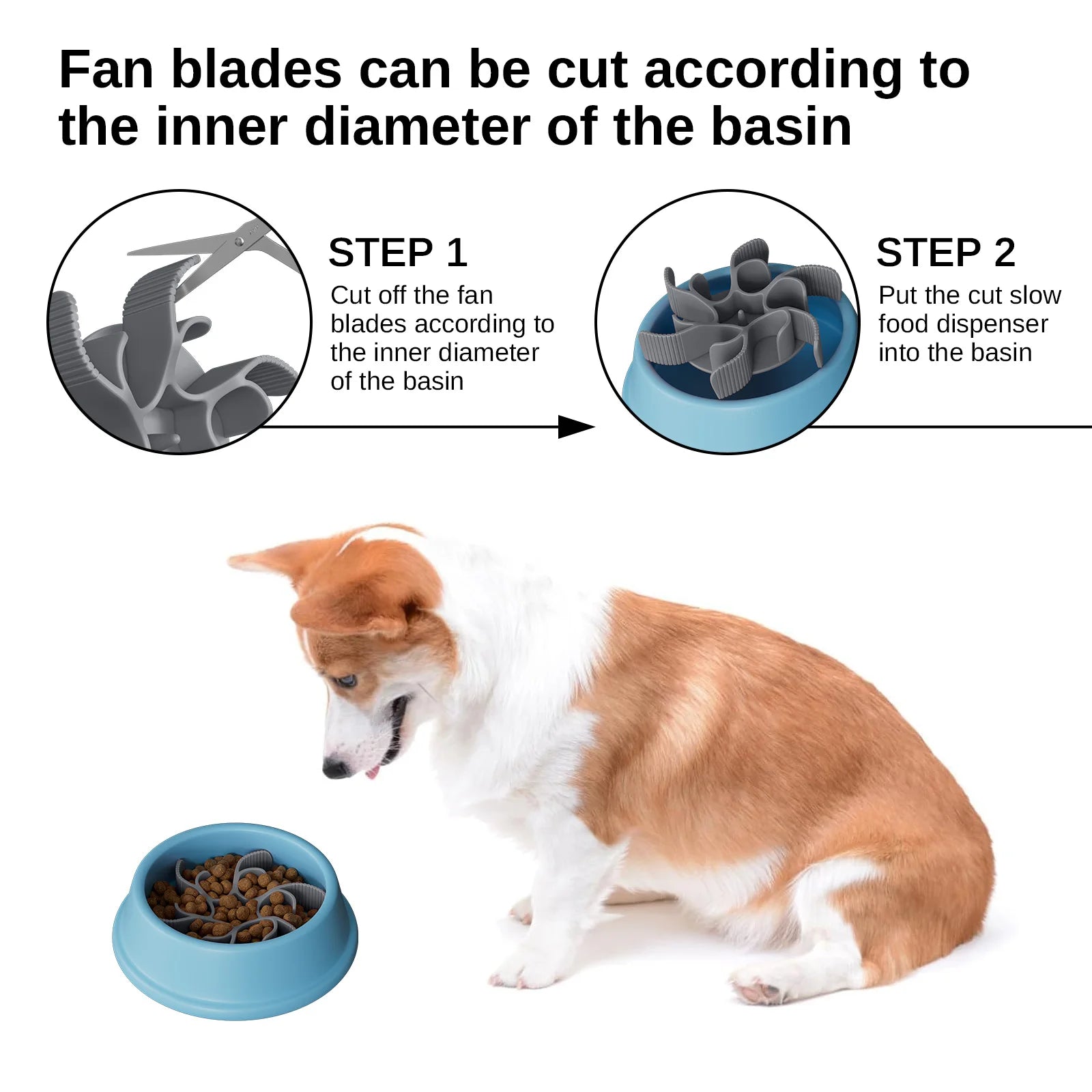 Non-Slip Pet Slow Feeder
