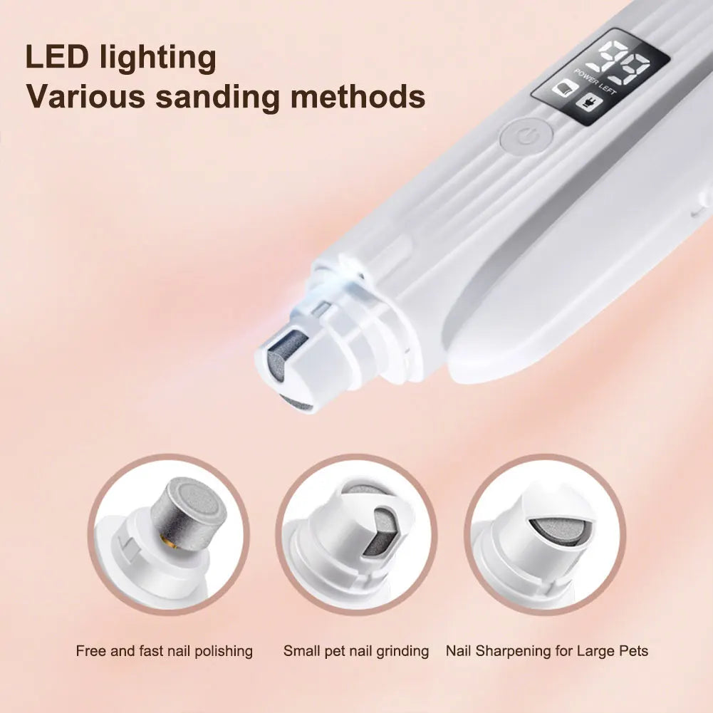 2 in 1 Electric Dog Nail Grinder