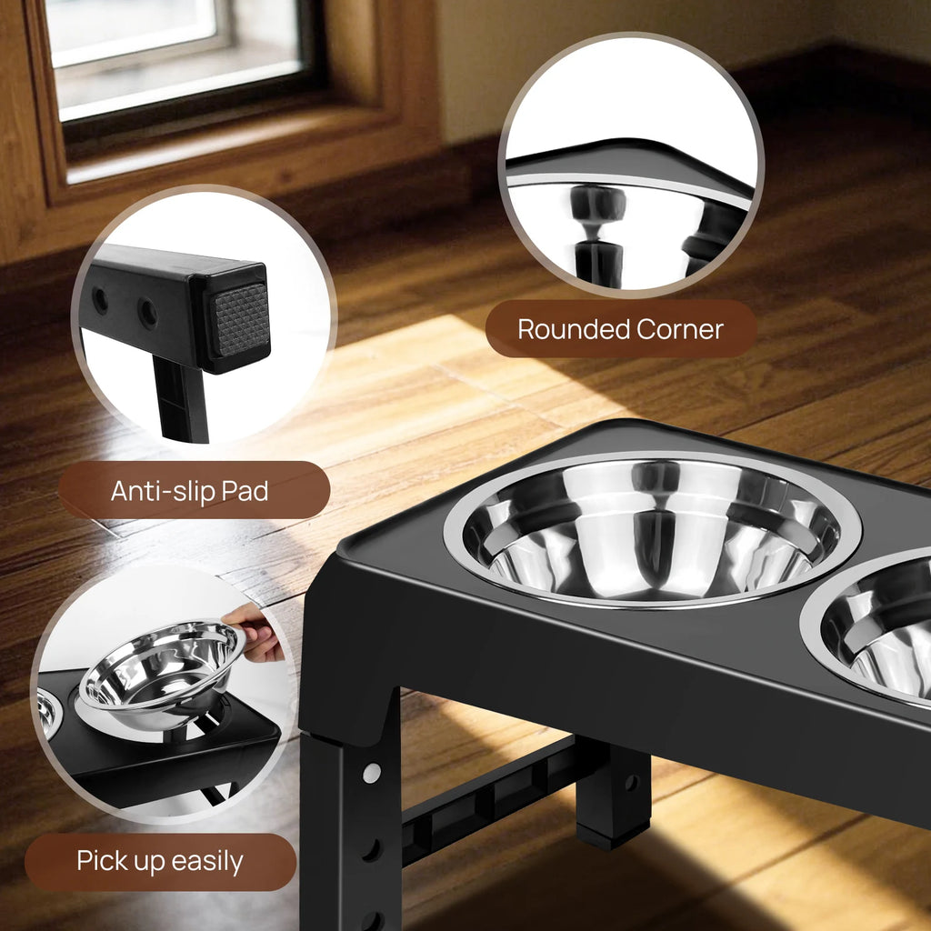 Elevated Dog Feeder Bowls
