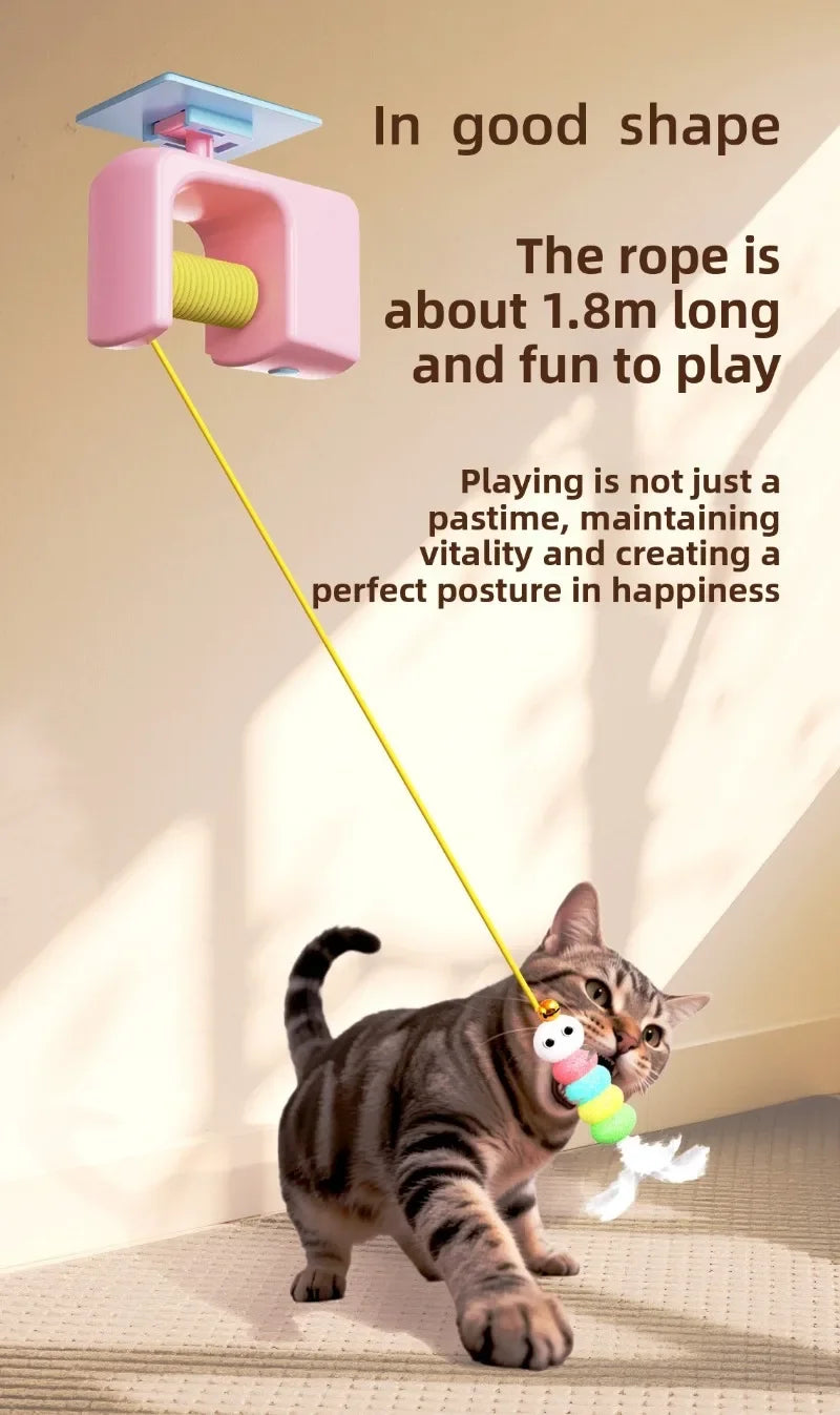 Caterpillar & Flying Bird Cat Toy