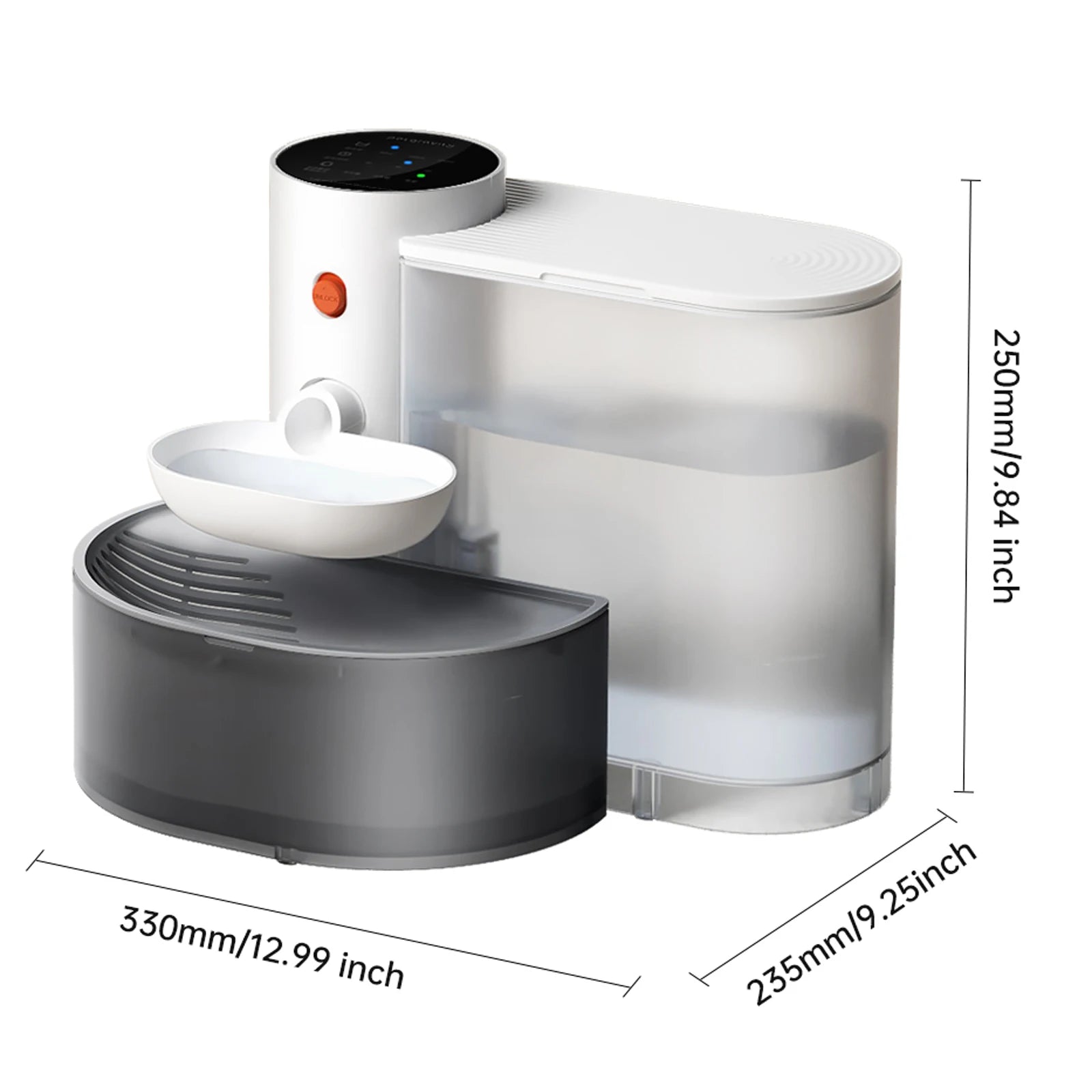 3L Wireless Cat Water Fountain