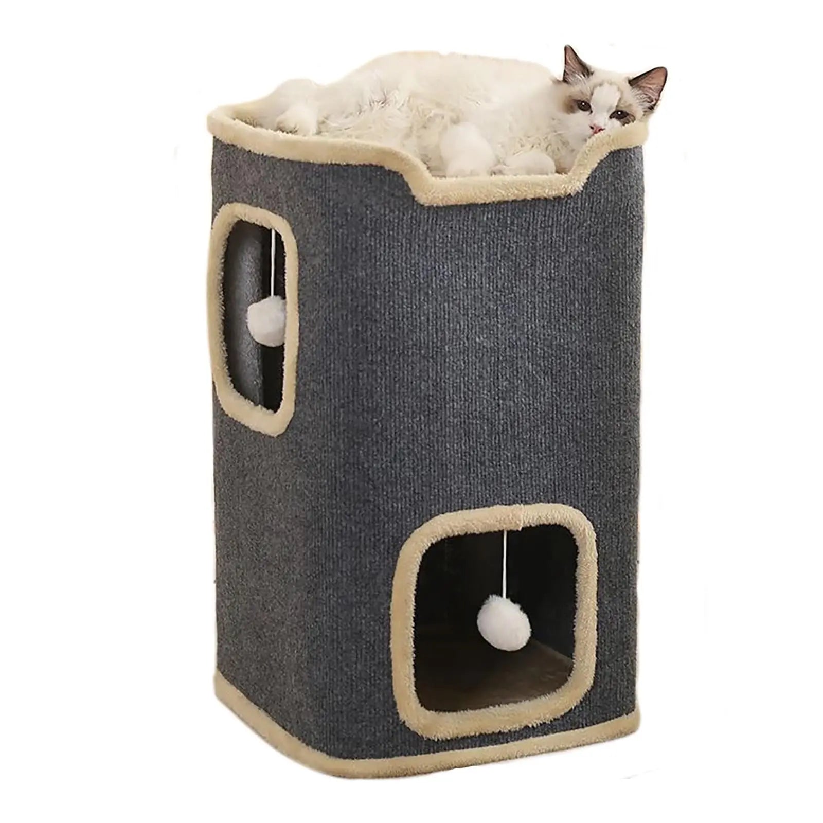 2-Layer Cat Cave House