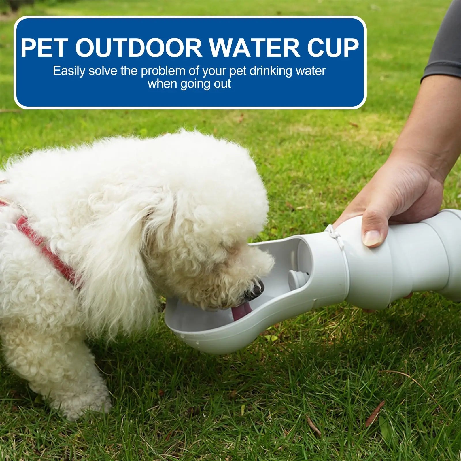 550ml Foldable Dog Water Bottle