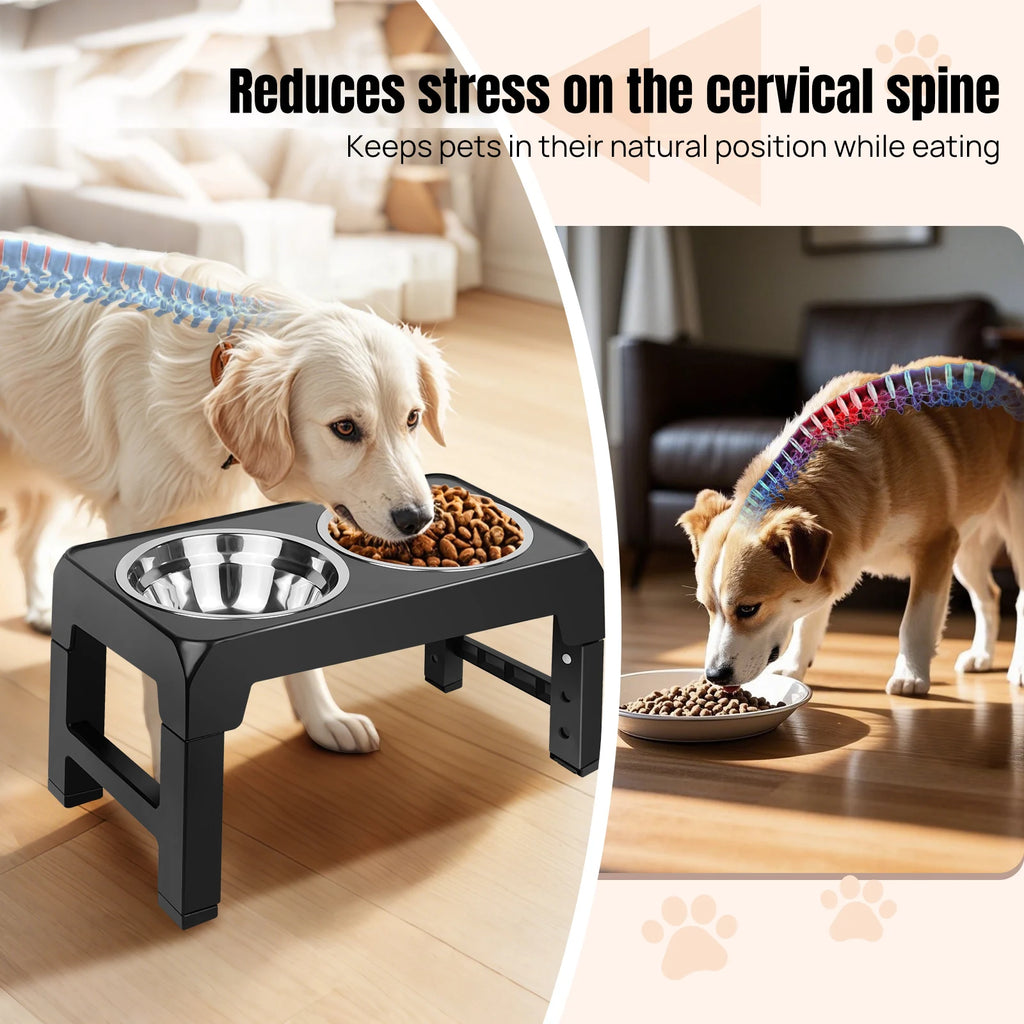 Elevated Dog Feeder Bowls