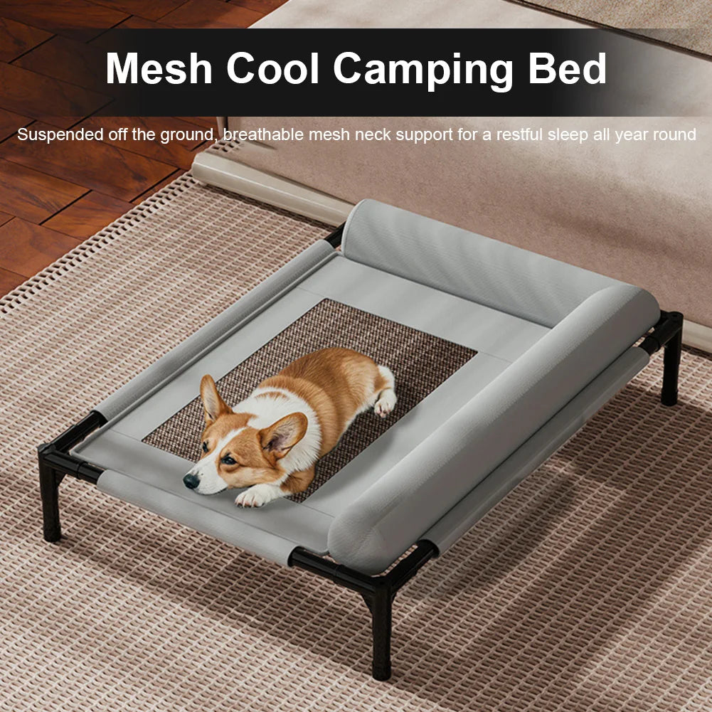 Raised Mesh Breathable Dog Bed