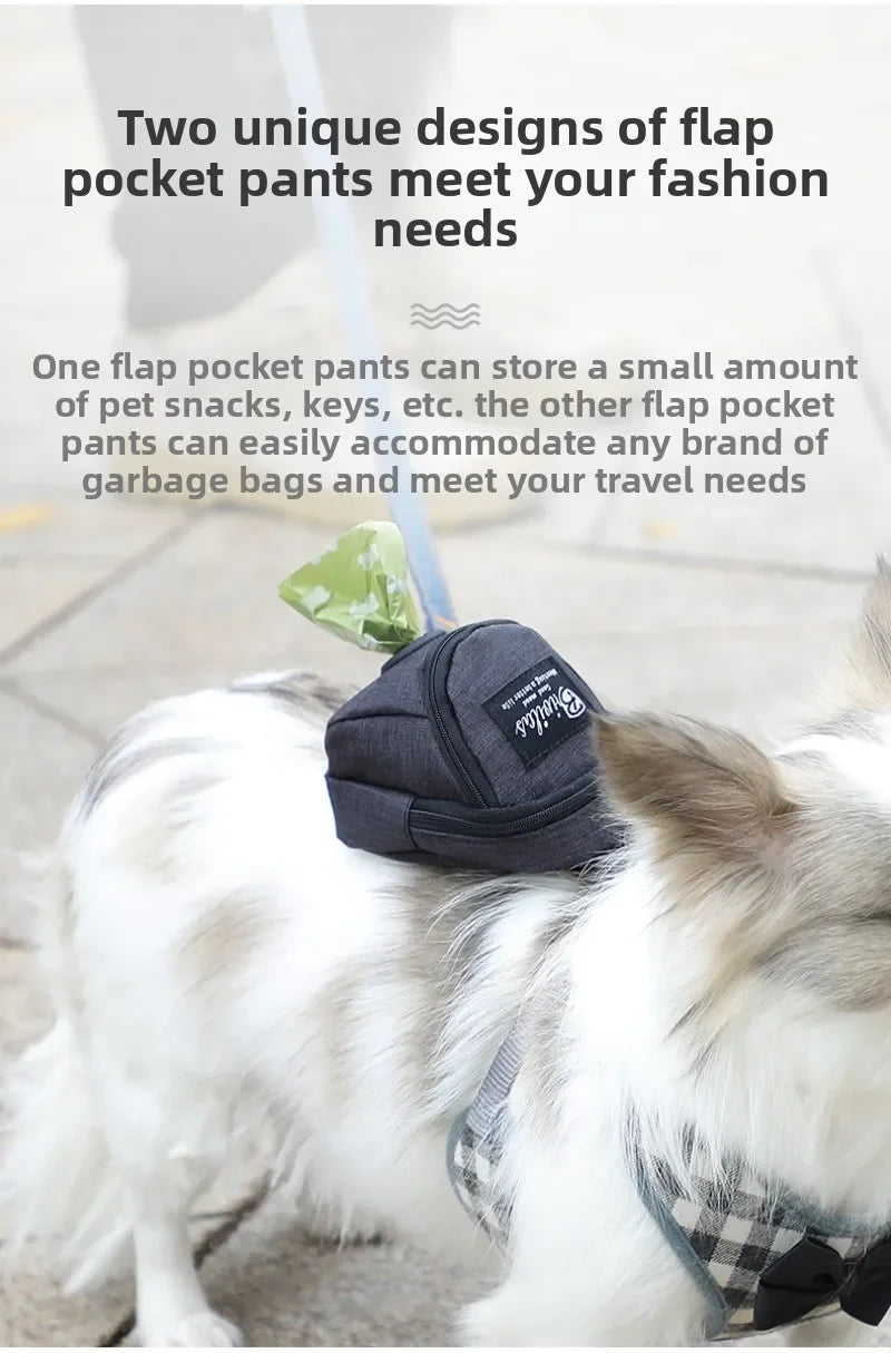 Multifunctional Portable Pet Treat Pouch