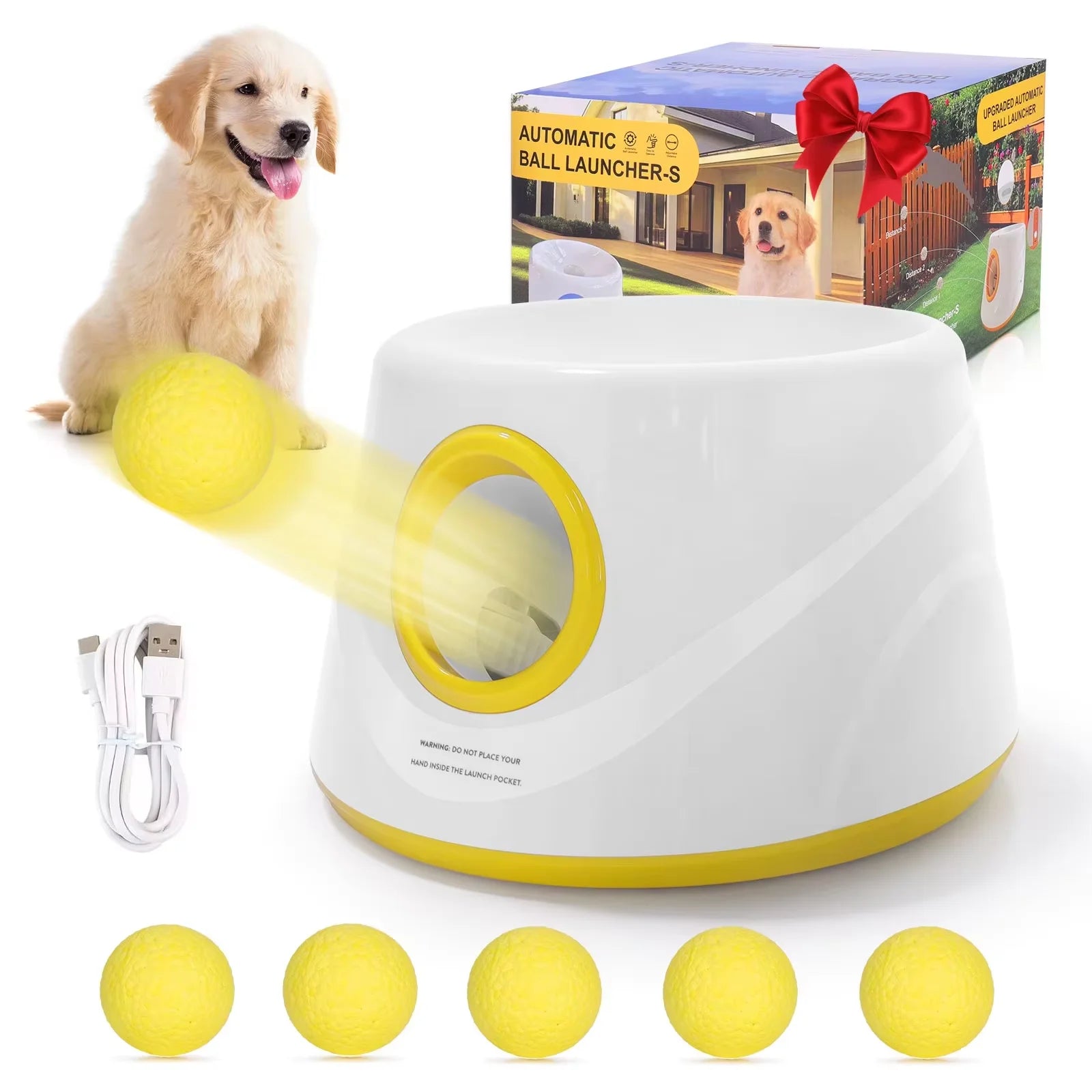 Upgraded Automatic Dog Ball Launcher