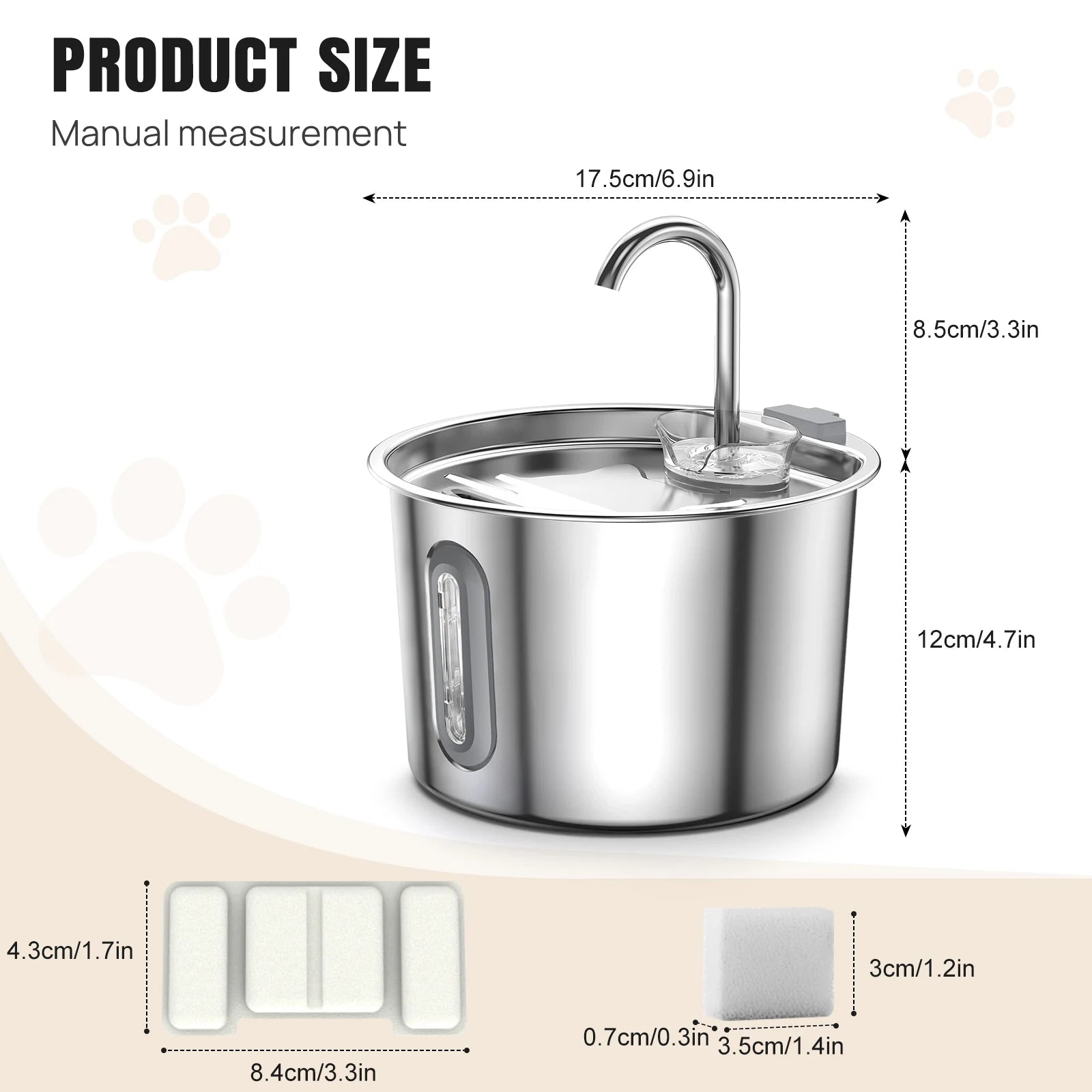 Cat Water Circulating Fountain 2.2