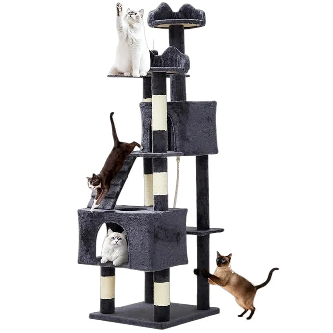 188cm Tall Cat Tower for Indoor