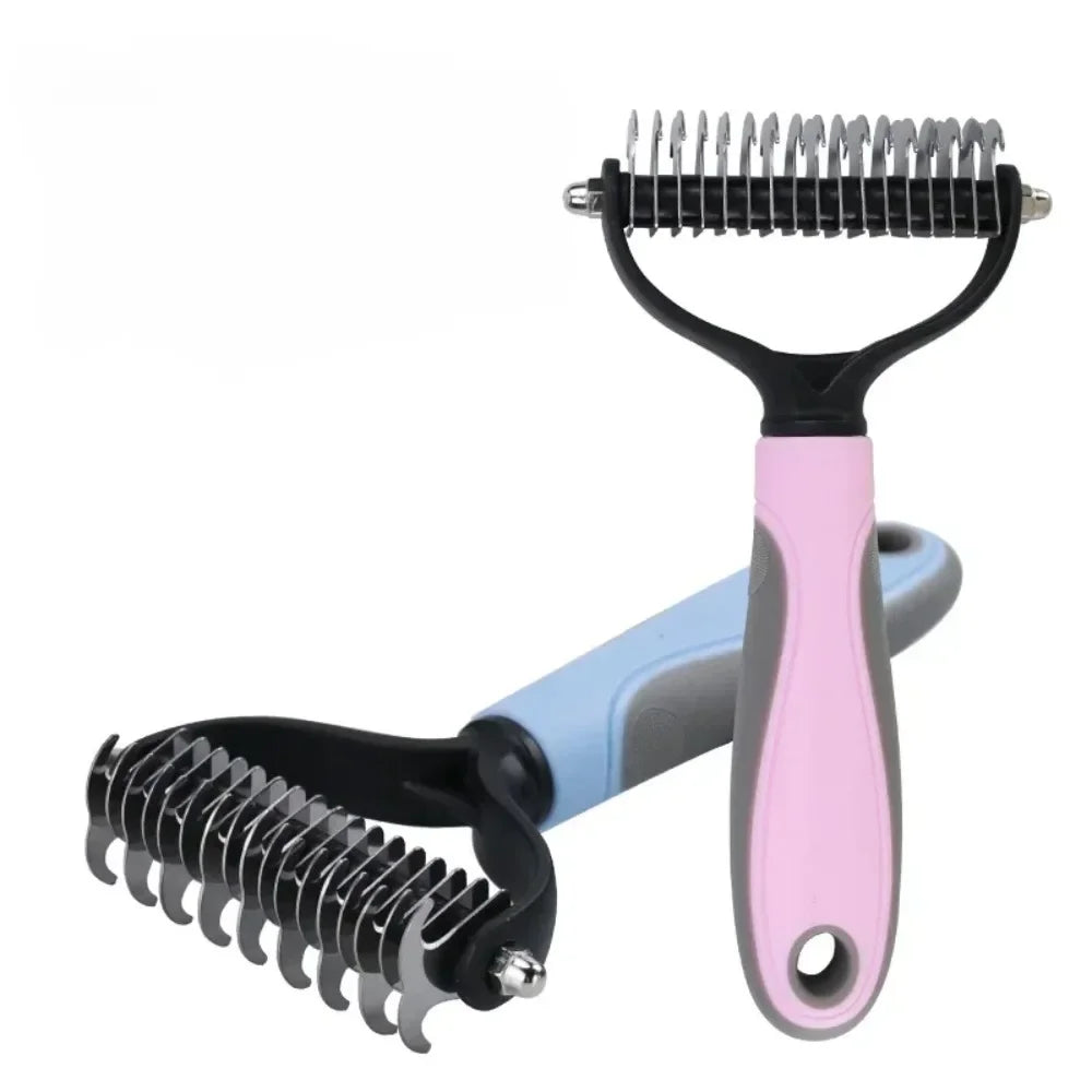 Pet Grooming Brush for Fur Trimming