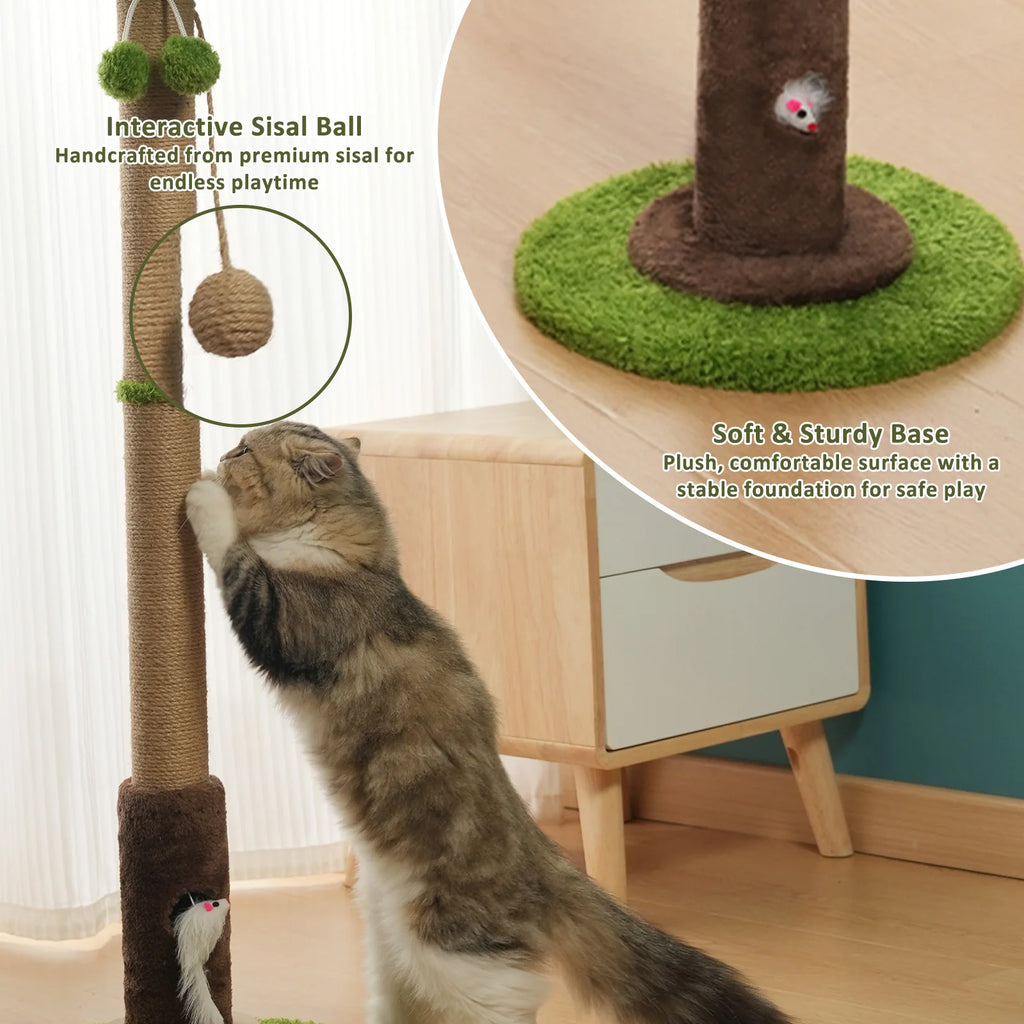 56CM/93CM Tree Cat Scratch Post