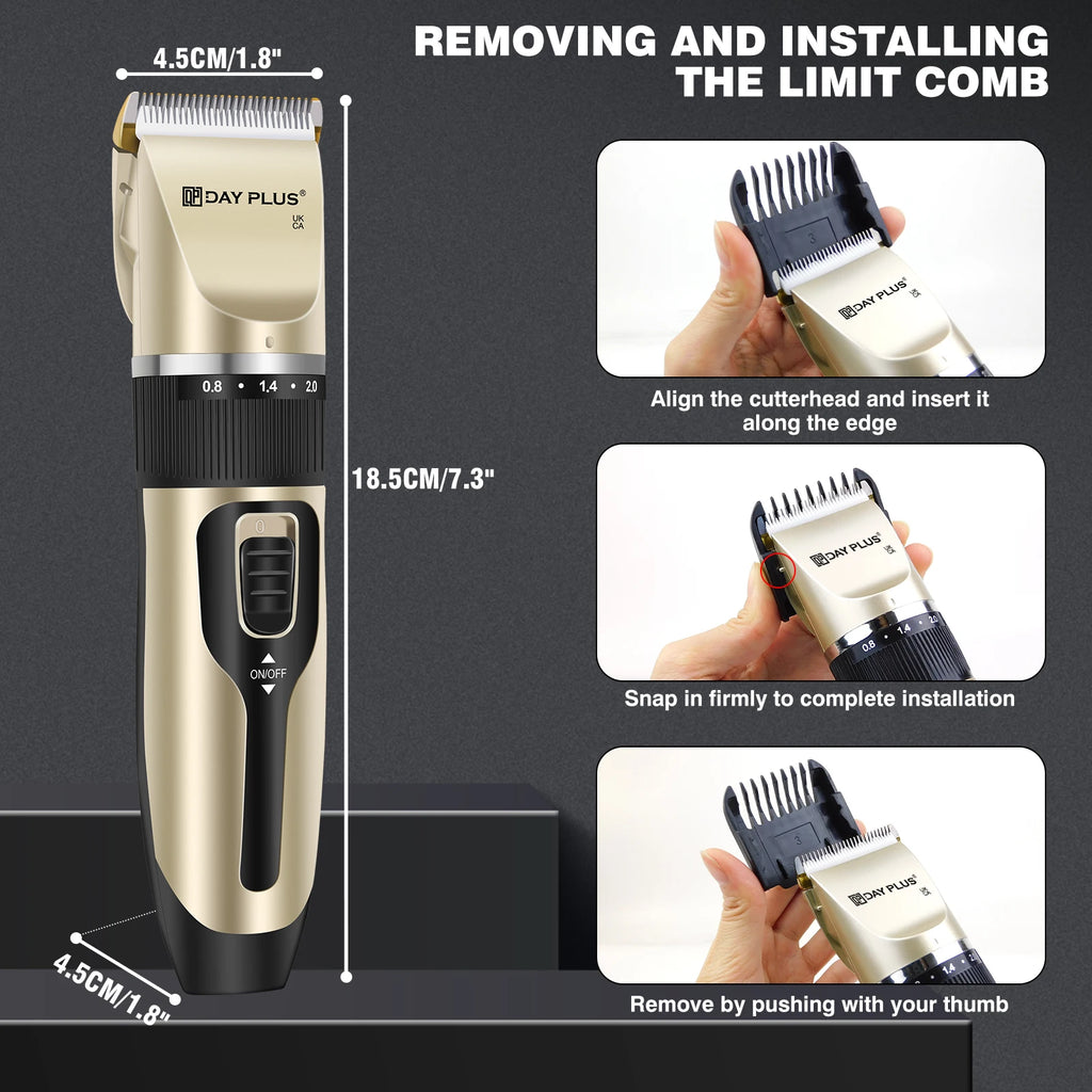 Professional Cordless Pet Hair Clipper
