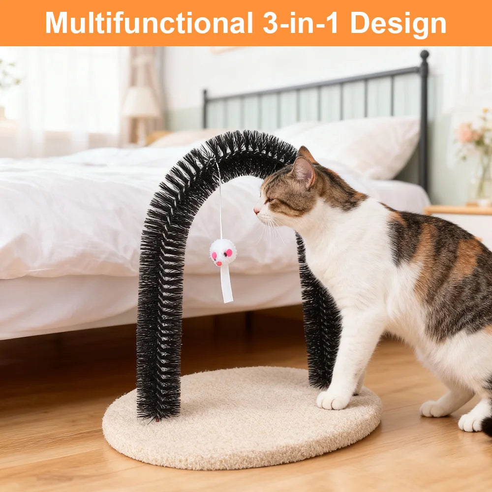 Self Groome Cat Toy Arch