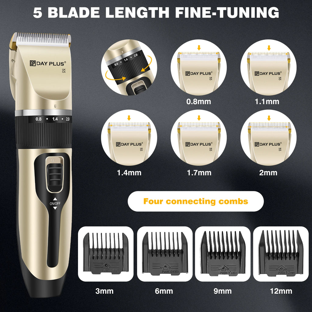 Professional Cordless Pet Hair Clipper