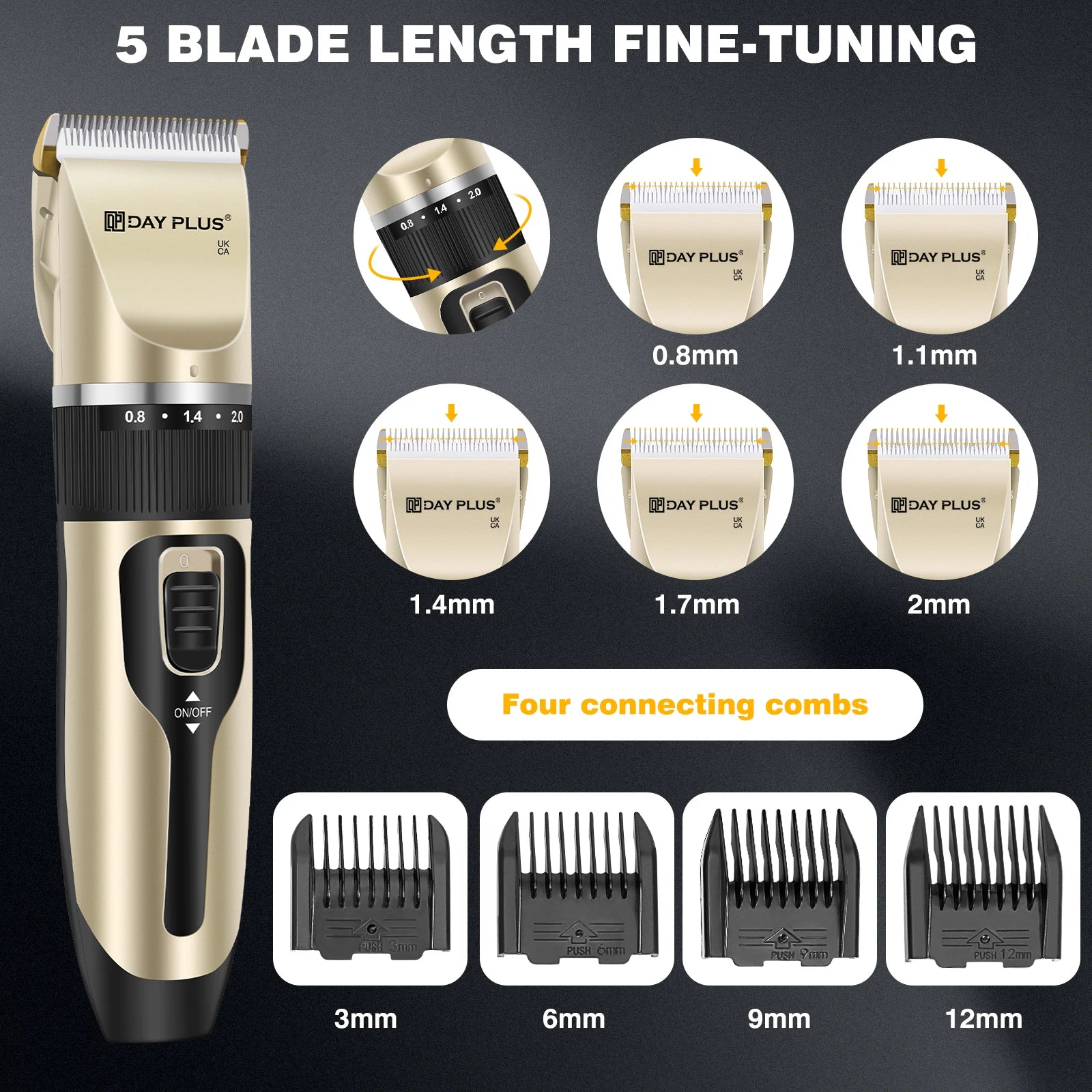 Professional Cordless Pet Hair Clipper