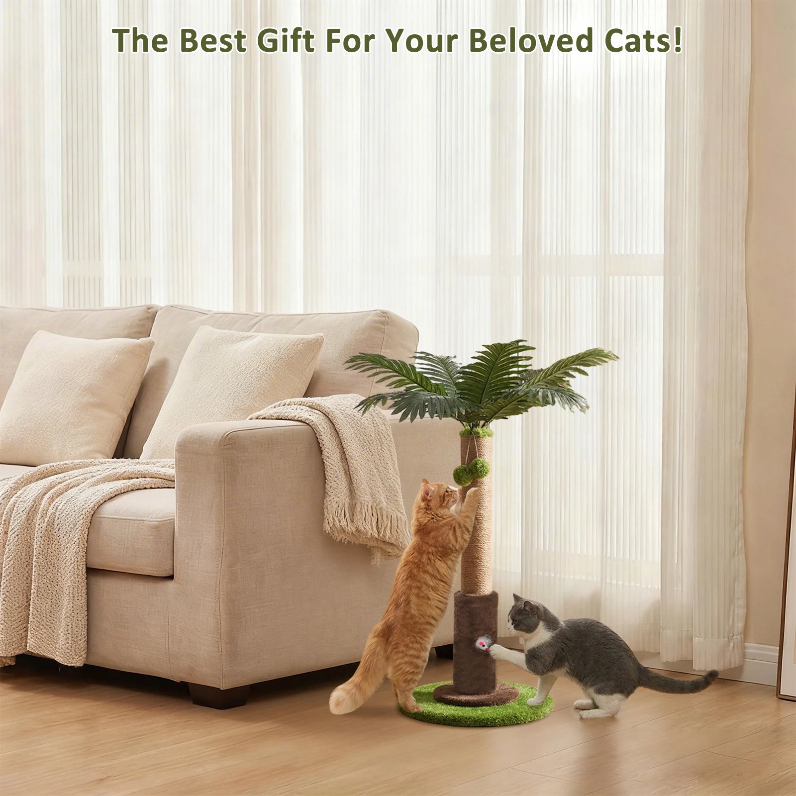 56CM/93CM Tree Cat Scratch Post