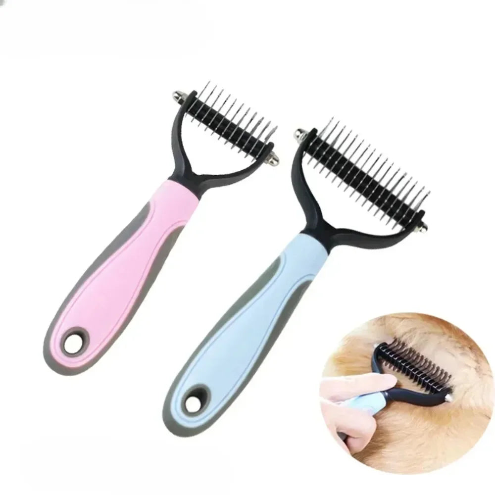 Pet Grooming Brush for Fur Trimming