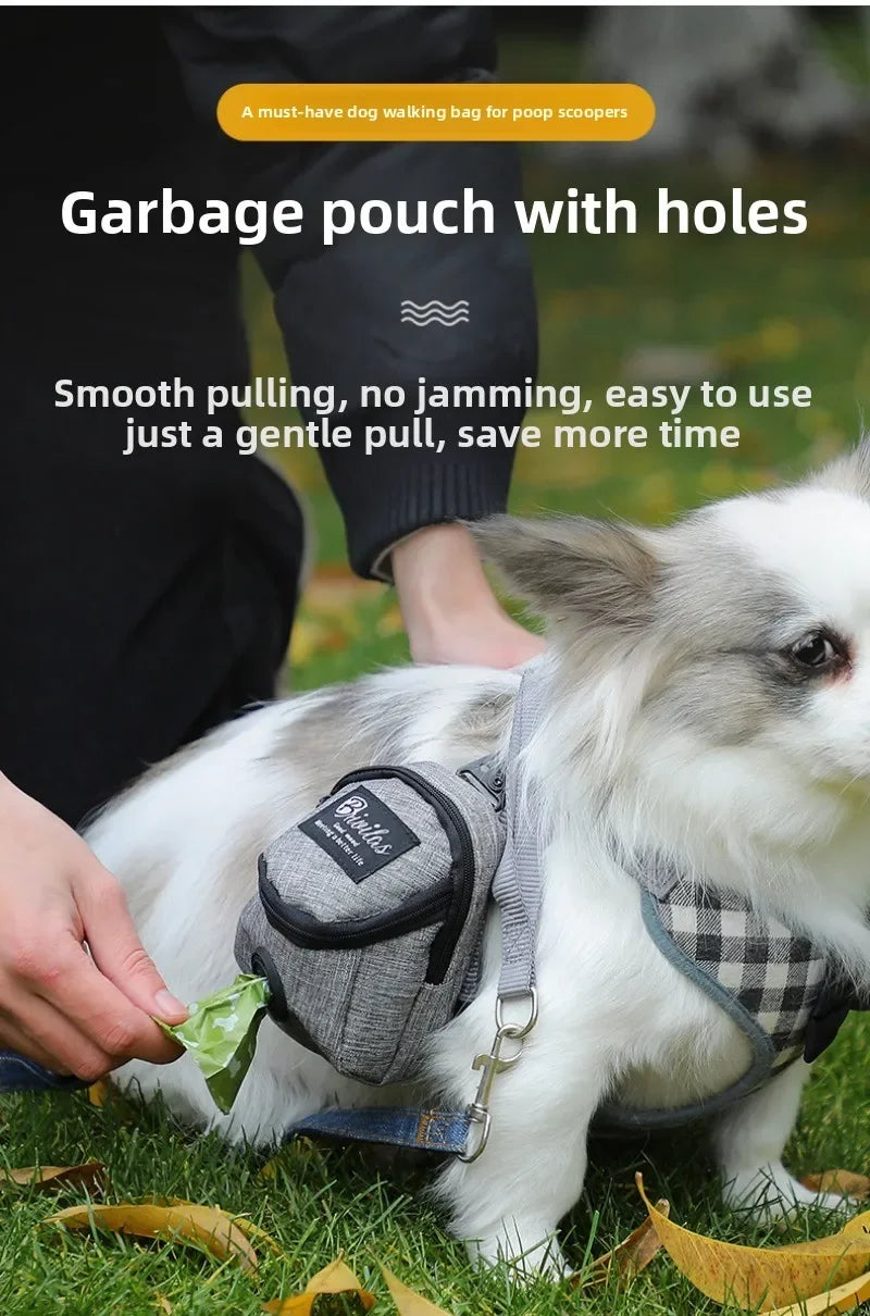 Multifunctional Portable Pet Treat Pouch