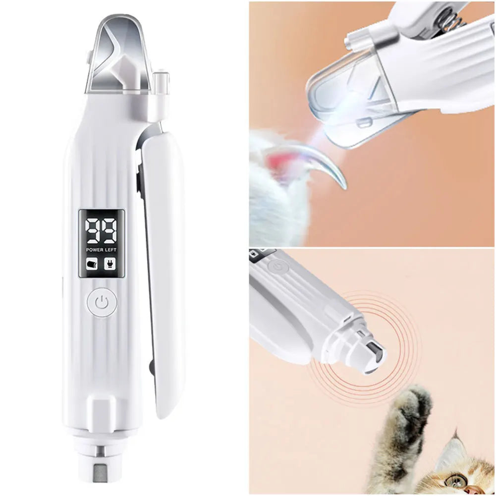 2 in 1 Electric Dog Nail Grinder