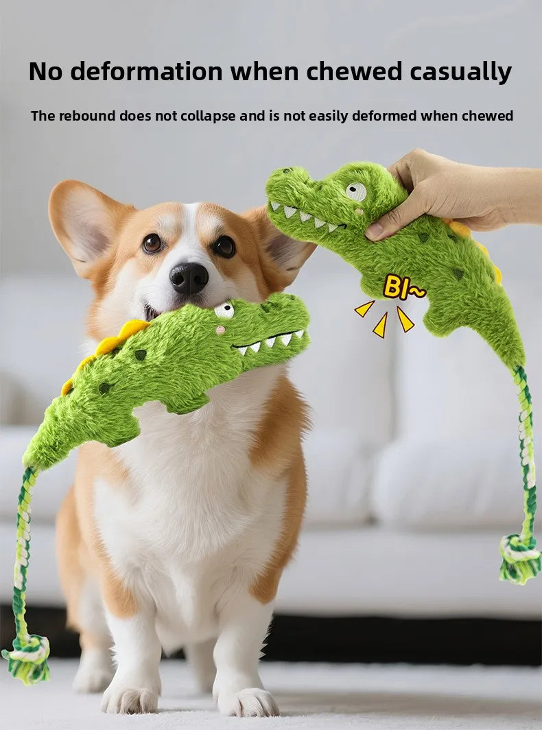 Plush Squeaky Dog Toy