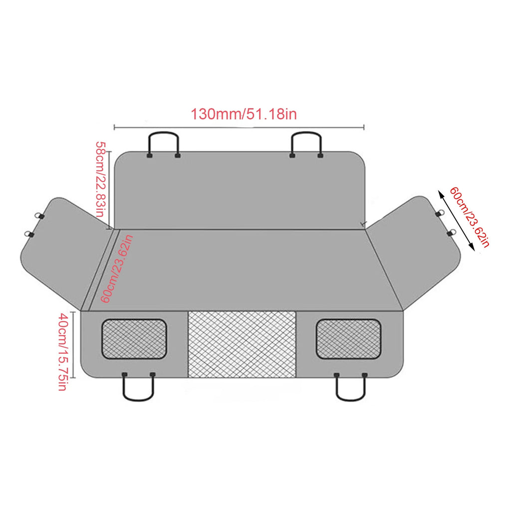 Waterproof Dog Car Seat Cover