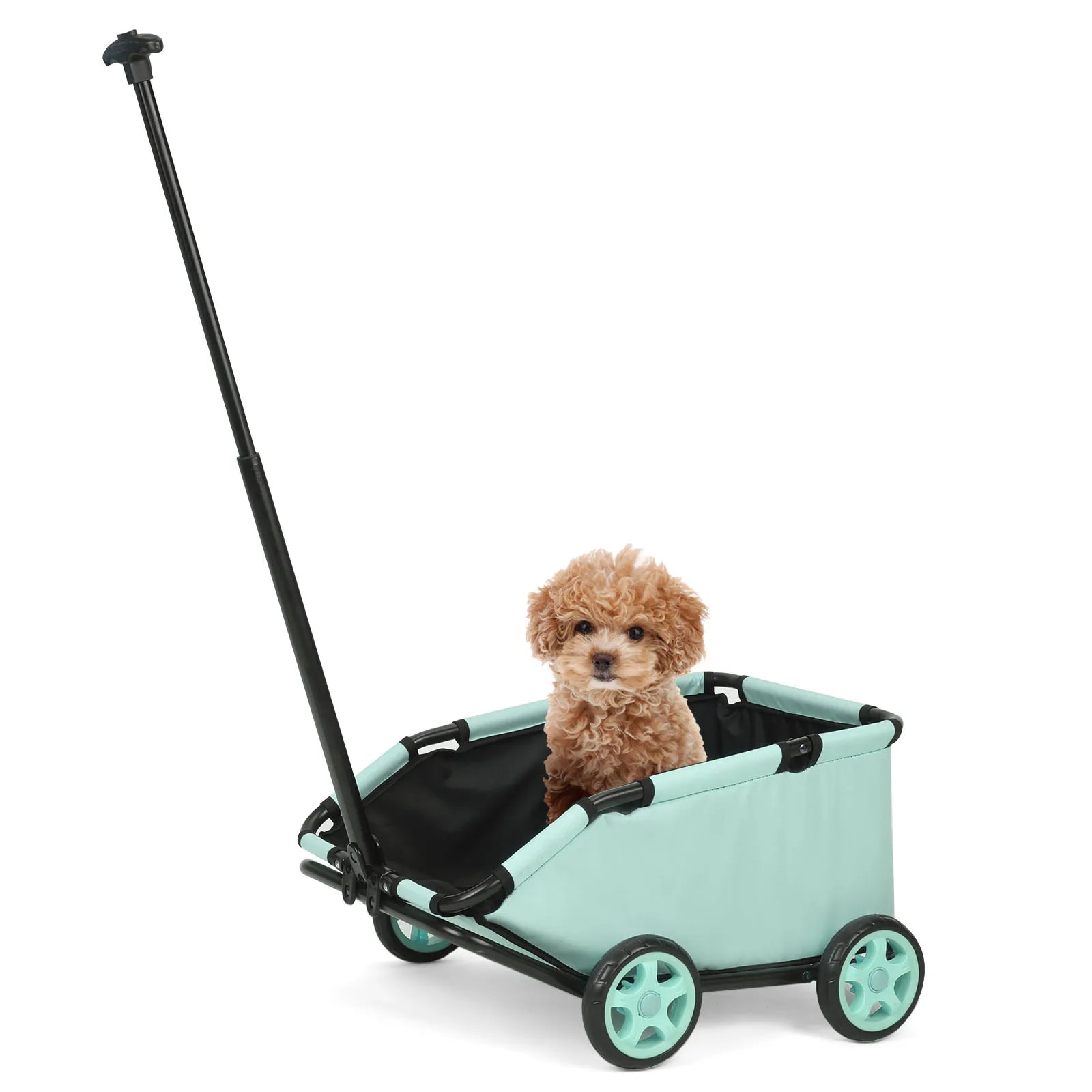 4 Wheels Folding Dog Stroller