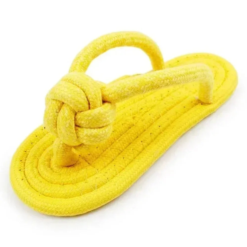 1PC Cotton Slipper Rope Toy for Dogs