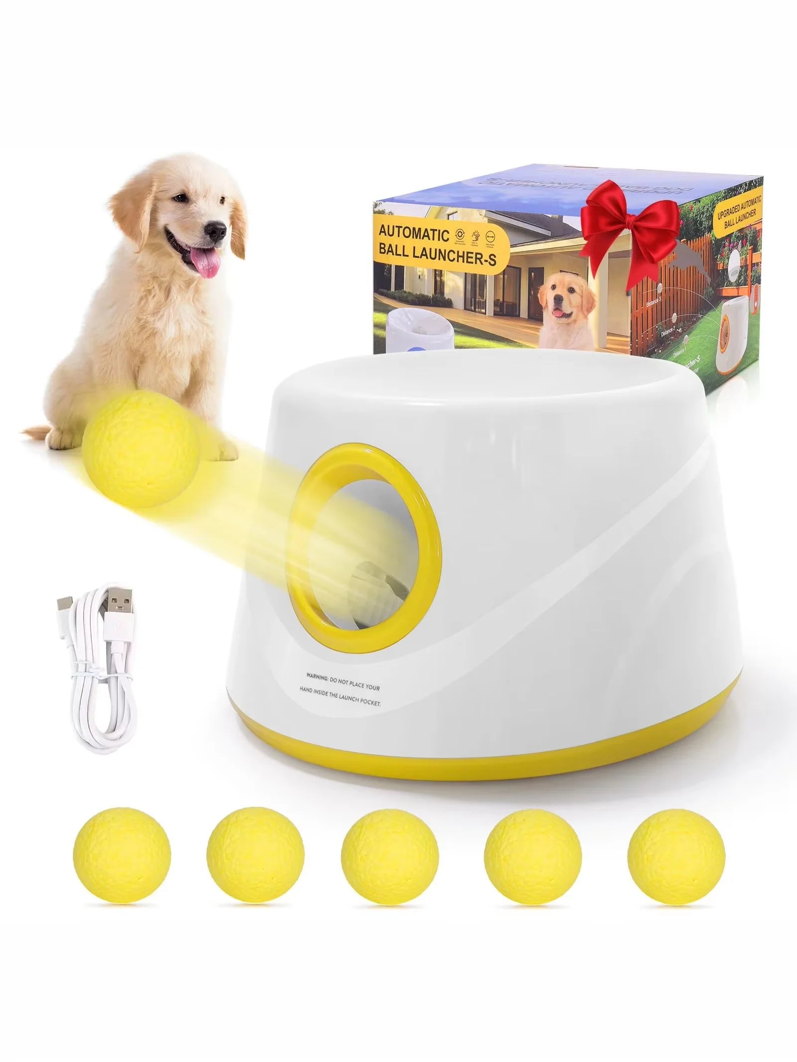 Upgraded Automatic Dog Ball Launcher