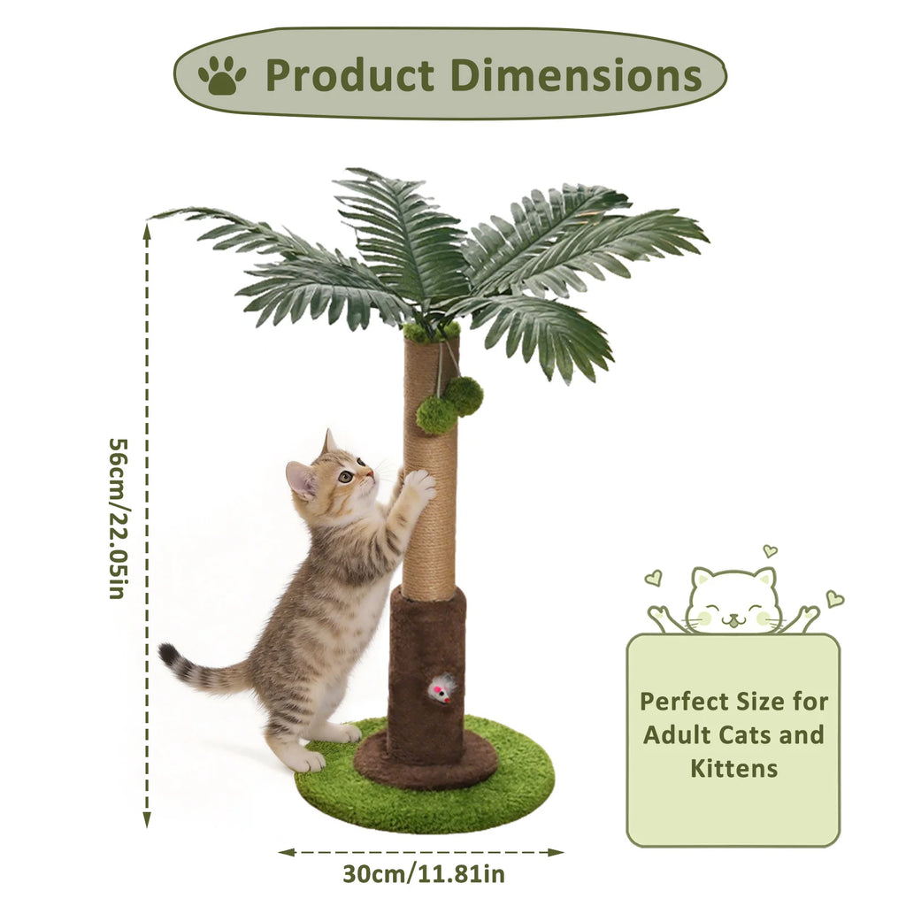 56CM/93CM Tree Cat Scratch Post