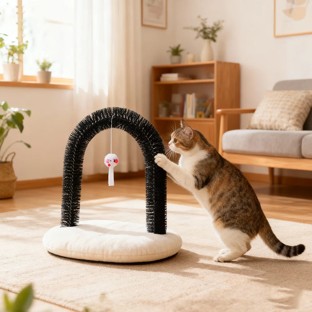 Self Groome Cat Toy Arch