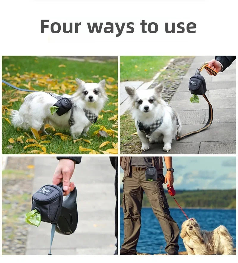 Multifunctional Portable Pet Treat Pouch