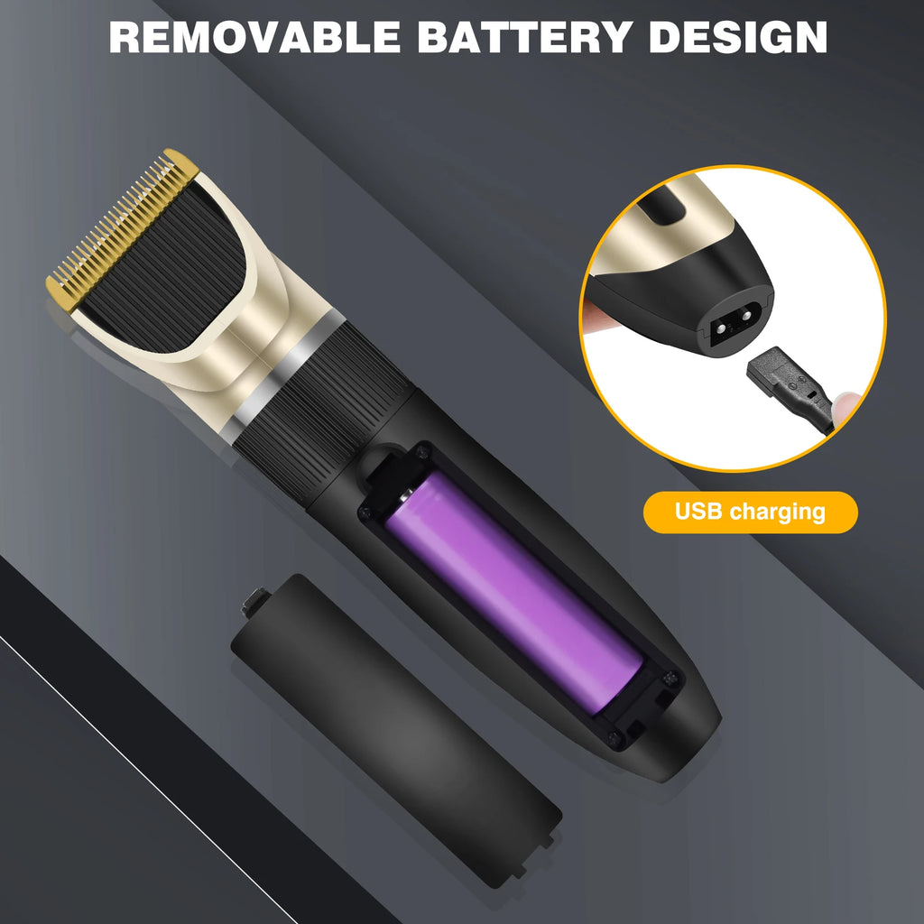 Professional Cordless Pet Hair Clipper