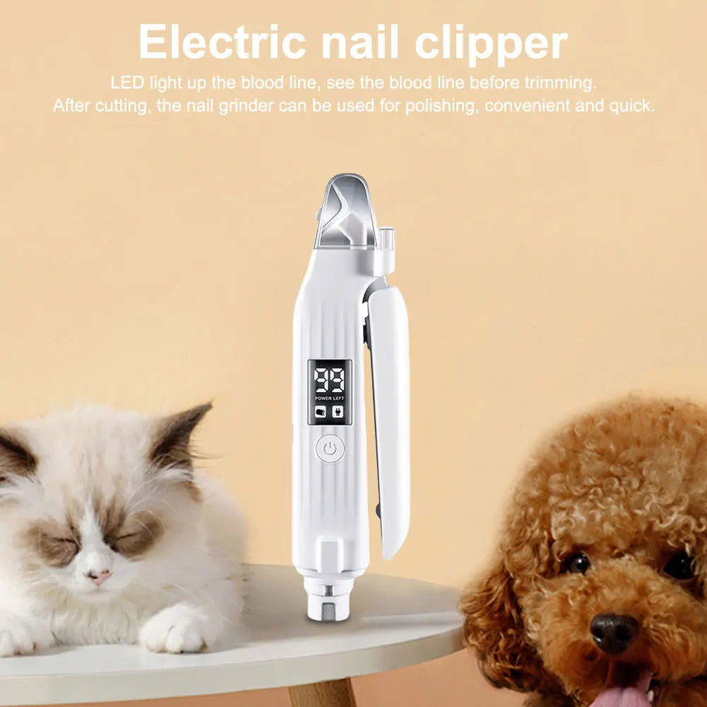 2 in 1 Electric Dog Nail Grinder
