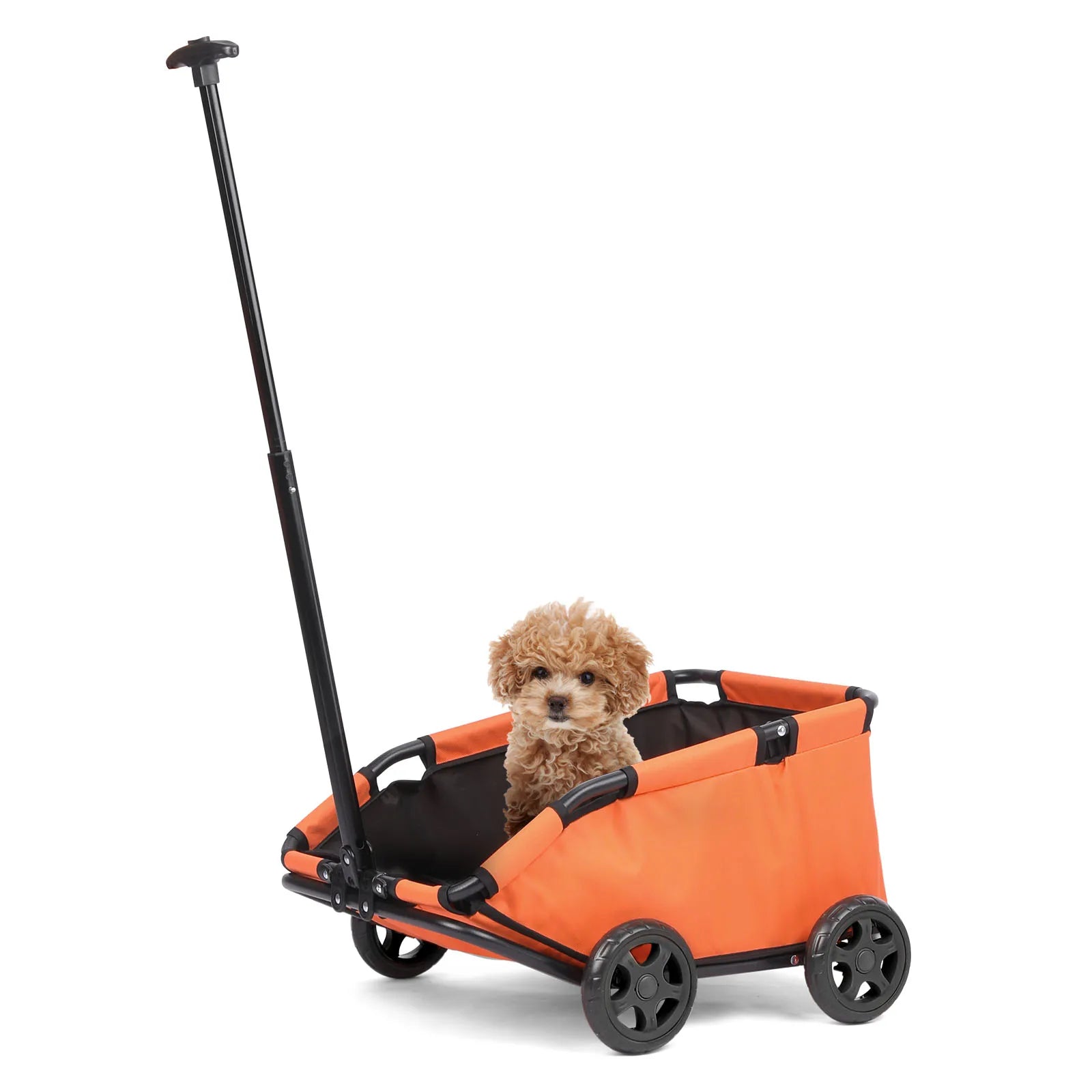 4 Wheels Folding Dog Stroller