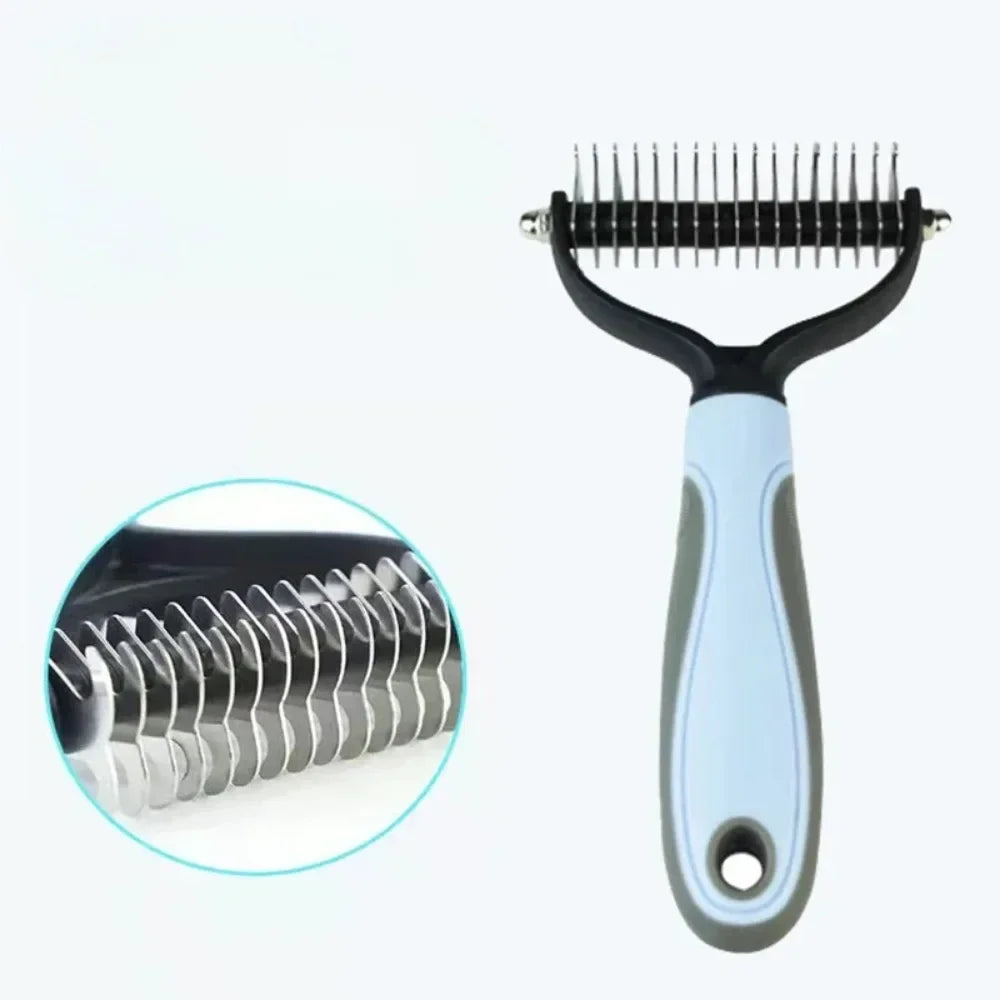 Pet Grooming Brush for Fur Trimming