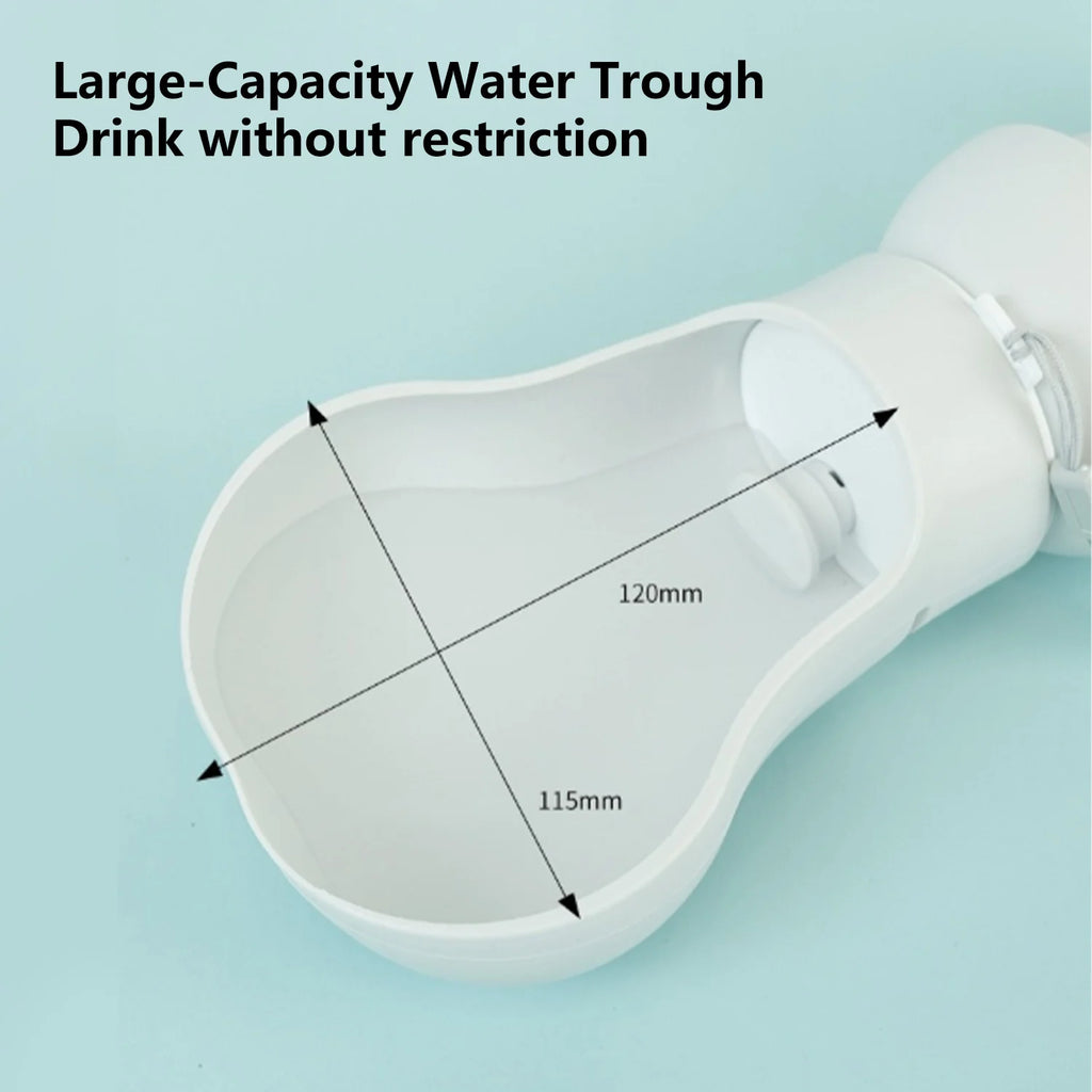 550ml Foldable Dog Water Bottle