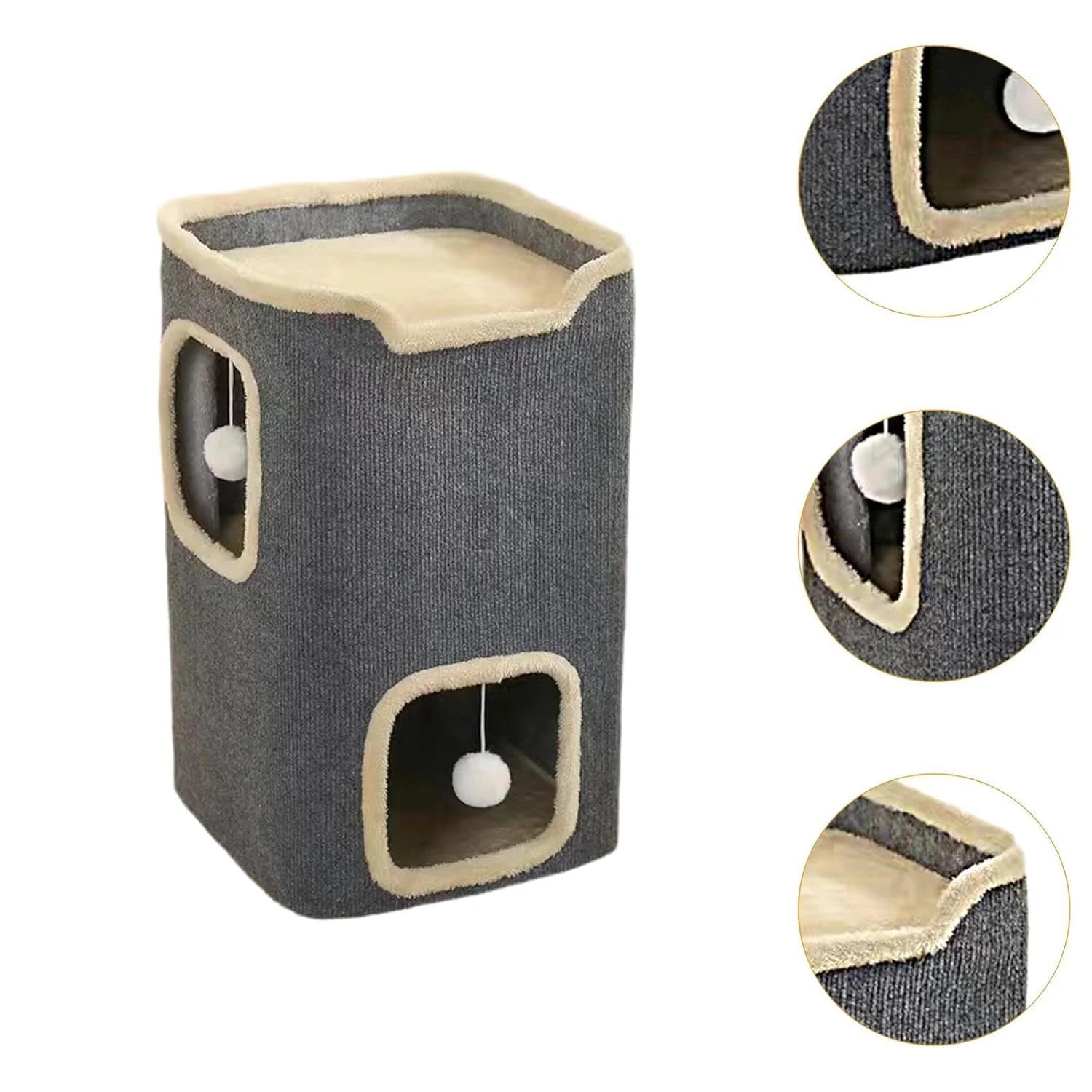 2-Layer Cat Cave House