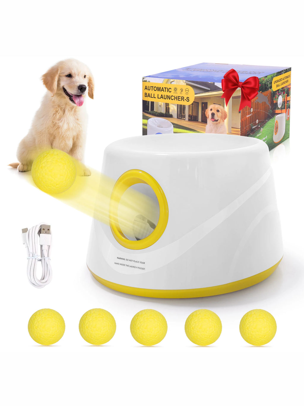 Upgraded Automatic Dog Ball Launcher